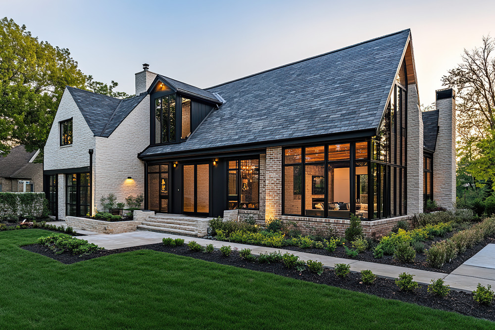 custom home exterior in Austin custom home exterior in Austin
