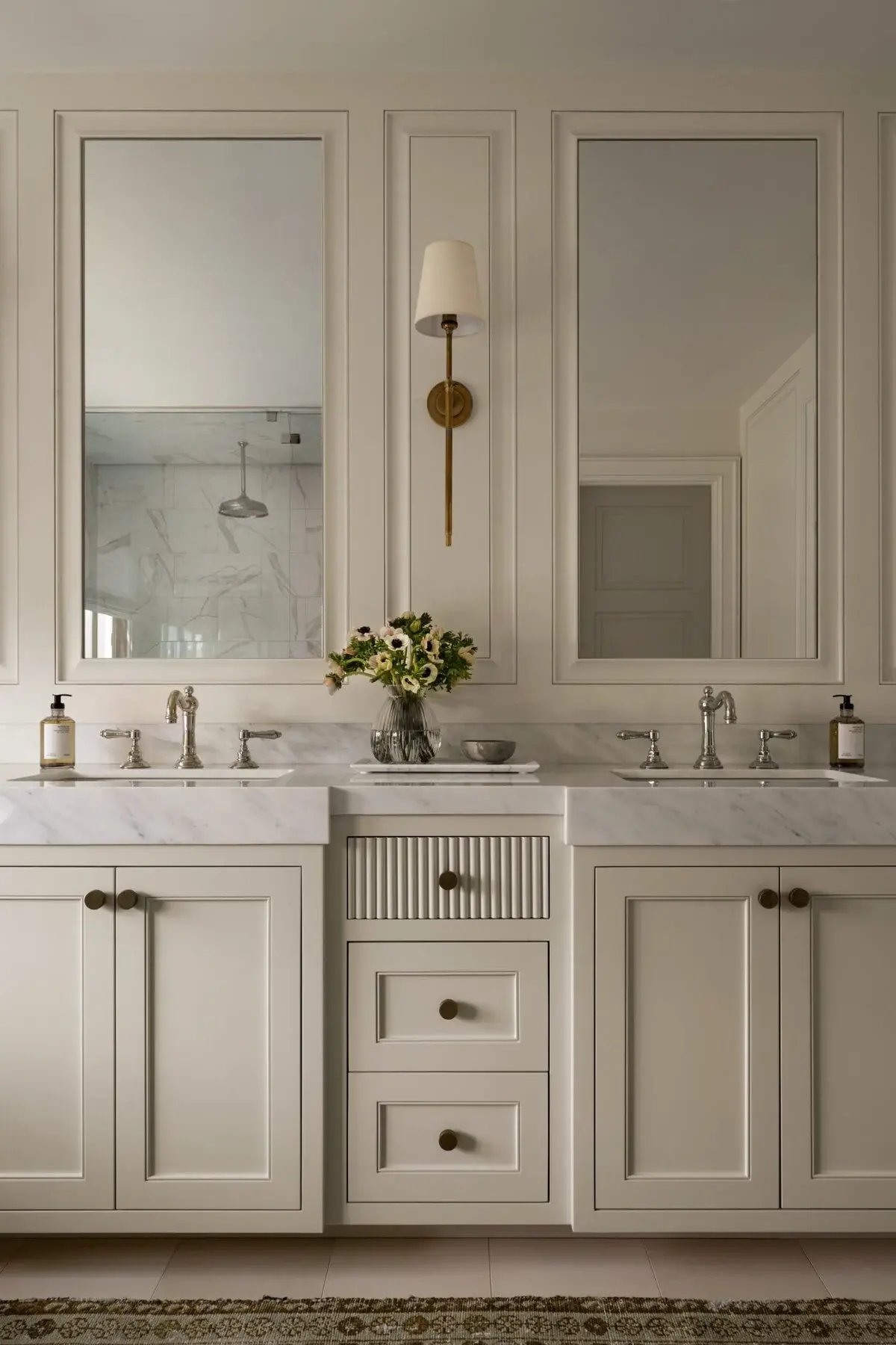 Mixed Metals Bathroom